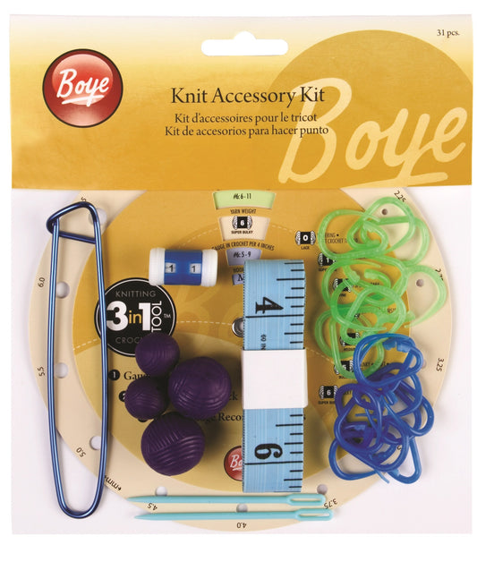 Boye Knit Accessory Kit