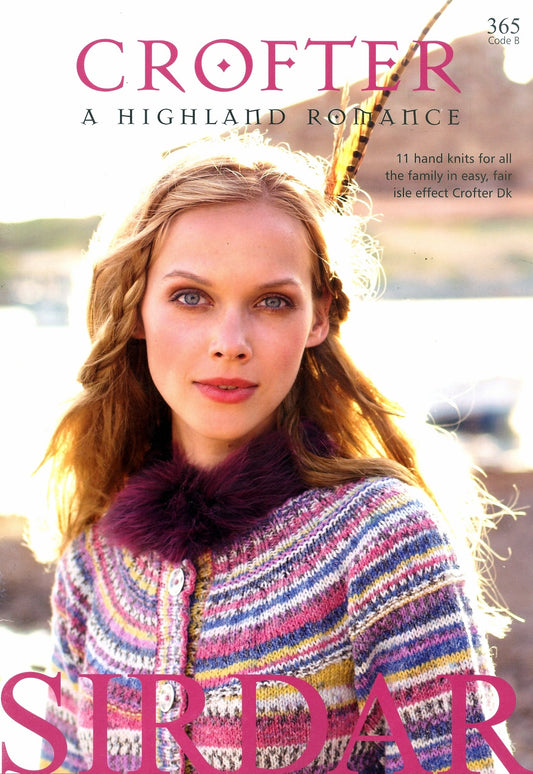 Sirdar Crofter DK Knitting Pattern 2267