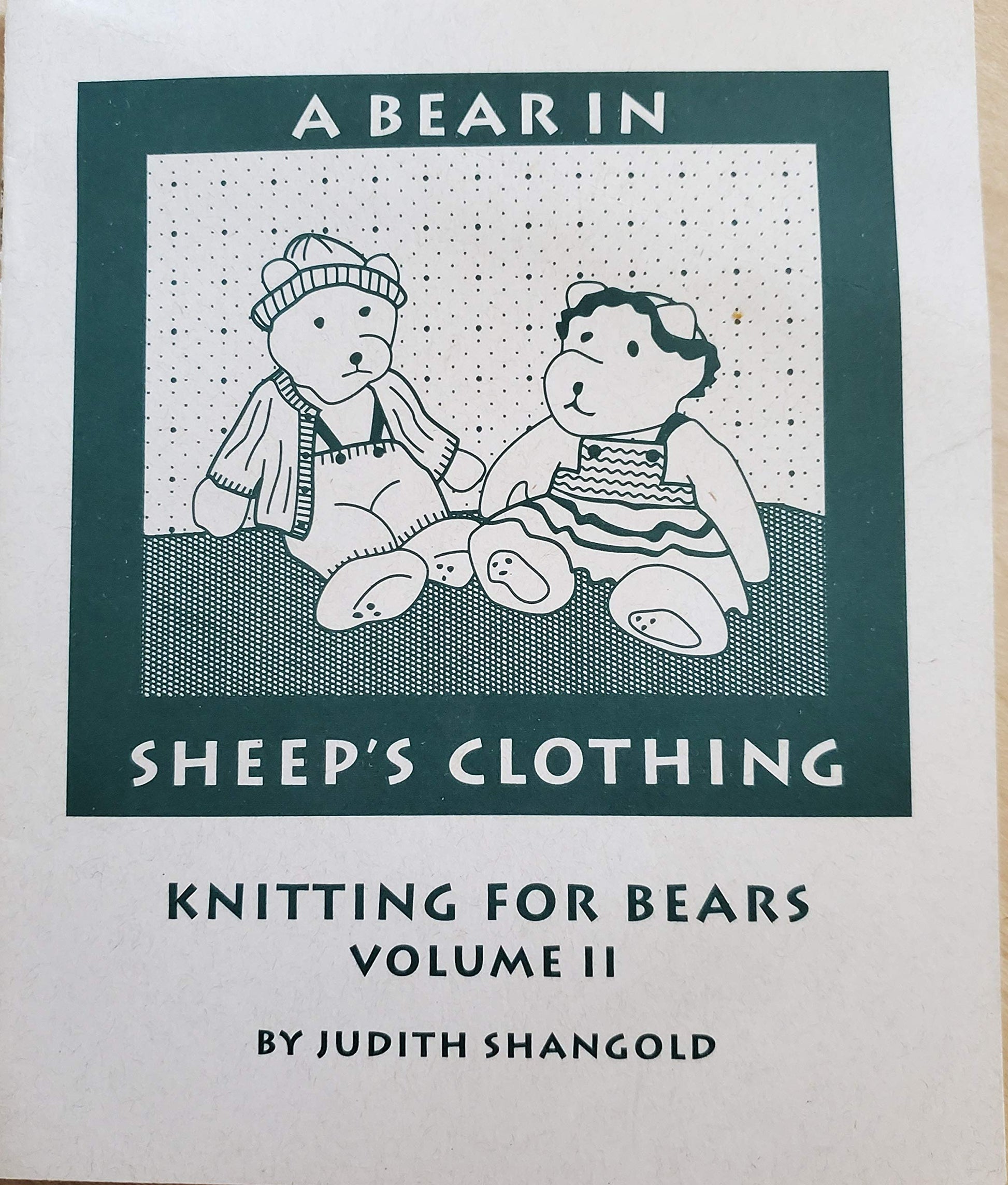 Manos Design Source Bear 4: A Bear in Sheep's Clothing, Knitting for Bears Vol 4