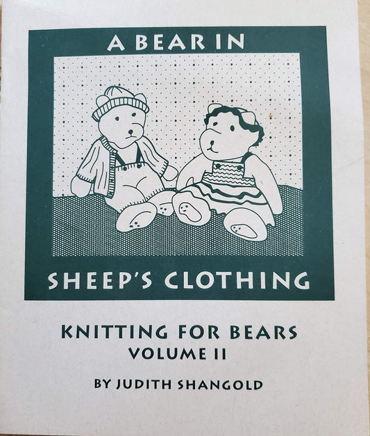Manos Design Source Bear 4: A Bear in Sheep's Clothing, Knitting for Bears Vol 4