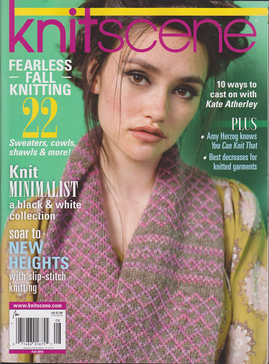 Knitscene Magazine Fall 2016