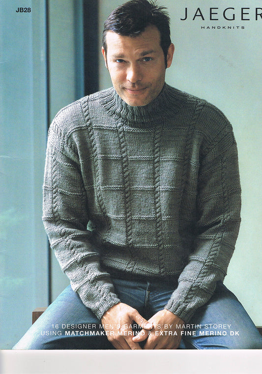 Jaeger Handknits (JB32) 16 Designer Garments by Martin Storey