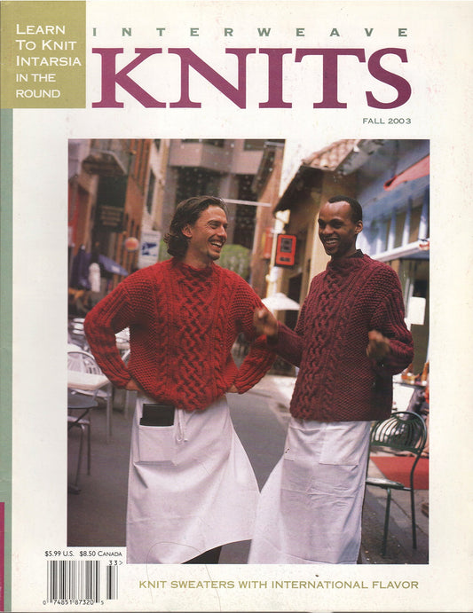 Interweave Knits Fall 2003 Magazine