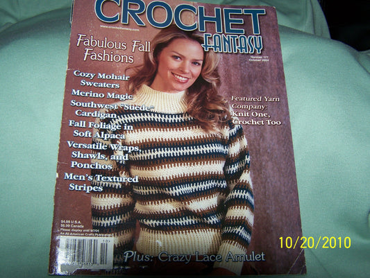 Crochet Fantasy Magazine Oct. 2004 Issue No. 177