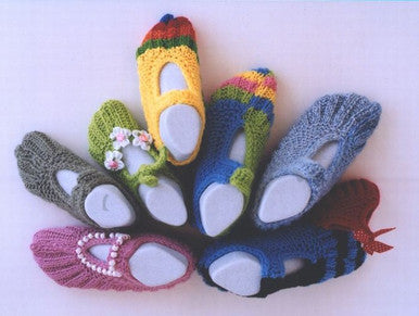 Ann Norling Pattern #16B Mary Jane Slippers