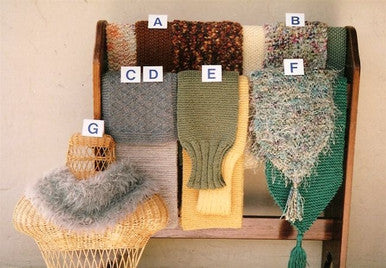Ann Norling Pattern #52 Scarf Collection #6