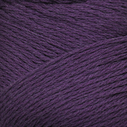 Brown Sheep Cotton Fleece Yarn 782 Purple Basil