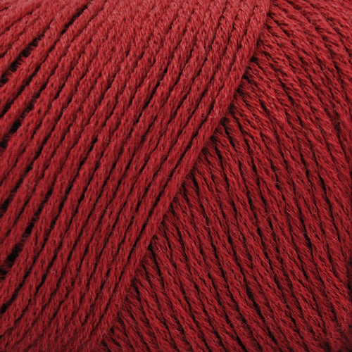 Brown Sheep Cotton Fleece Yarn 935 Salmon Berry Red
