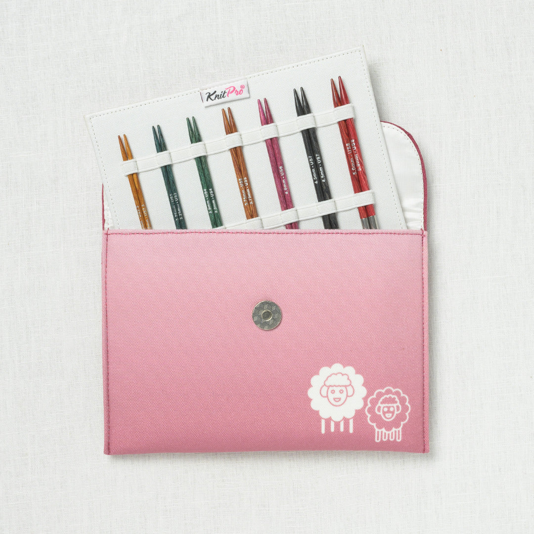KnitPro Dreamz Deluxe Interchangeable Circular Needle Set 5" (13cm) | 9 US Sizes (2.5 to 11)