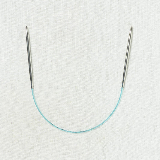 addi Turbo circular knitting needle with blue cord