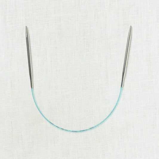 addi Circular Turbo Rocket Lace Skacel Blue Cord 47 inch (120cm) Size US 1 (2.5mm)
