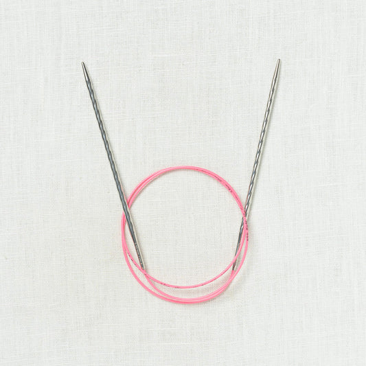 addi Ewenicorn spiral circular knitting needle