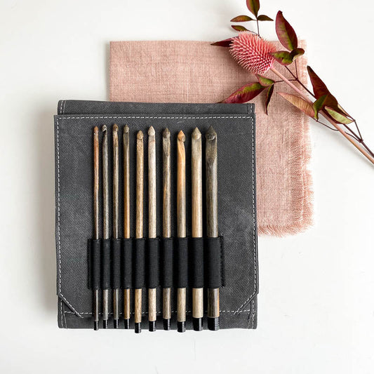 Lykke Driftwood birch wood crochet hook