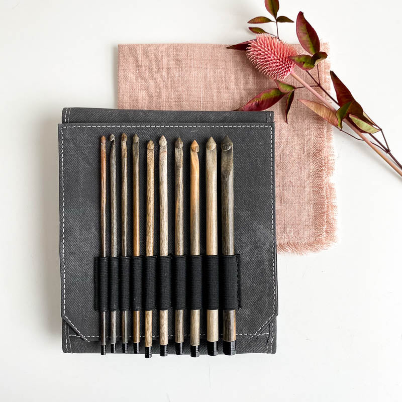 Lykke Driftwood birch wood crochet hook