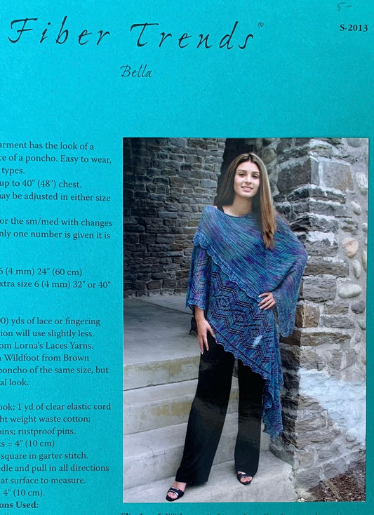 Bella by Fiber Trends S-2013 knitting pattern - front page
