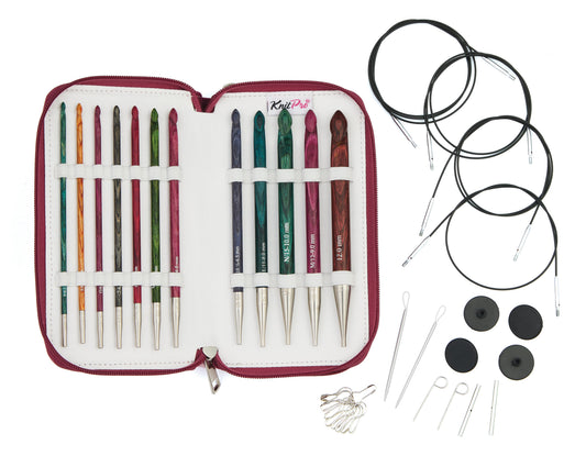 KnitPro Dreamz Afghan/Tunisian Crochet Hooks Grande Set