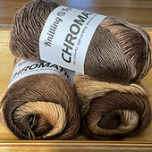 Knitting Fever Chromatic 1004 Black Diamond skein