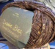 Debbie Bliss Fine Donegal 22 Chocolate skein
