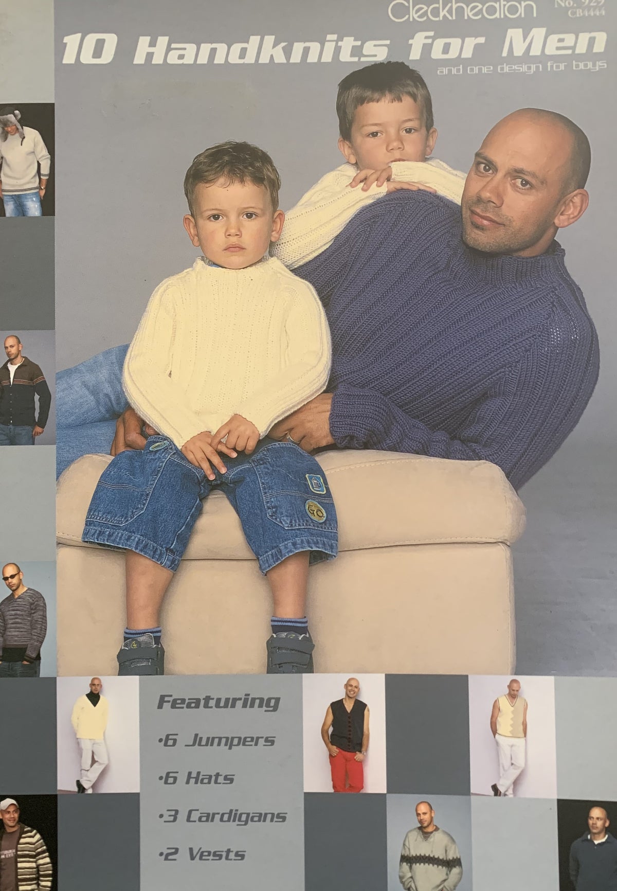 10 Handknits Men/boys Cleckheaton No. 929