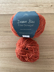 Debbie Bliss Fine Donegal 06 Terracotta skein