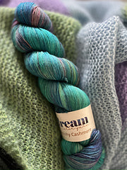 Dream in Color Smooshy 515 Mermaid Shoes skein