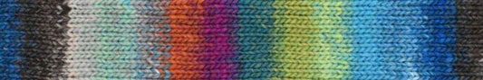 Noro Saiun wool blend yarn in colorway 14, Fuefuki