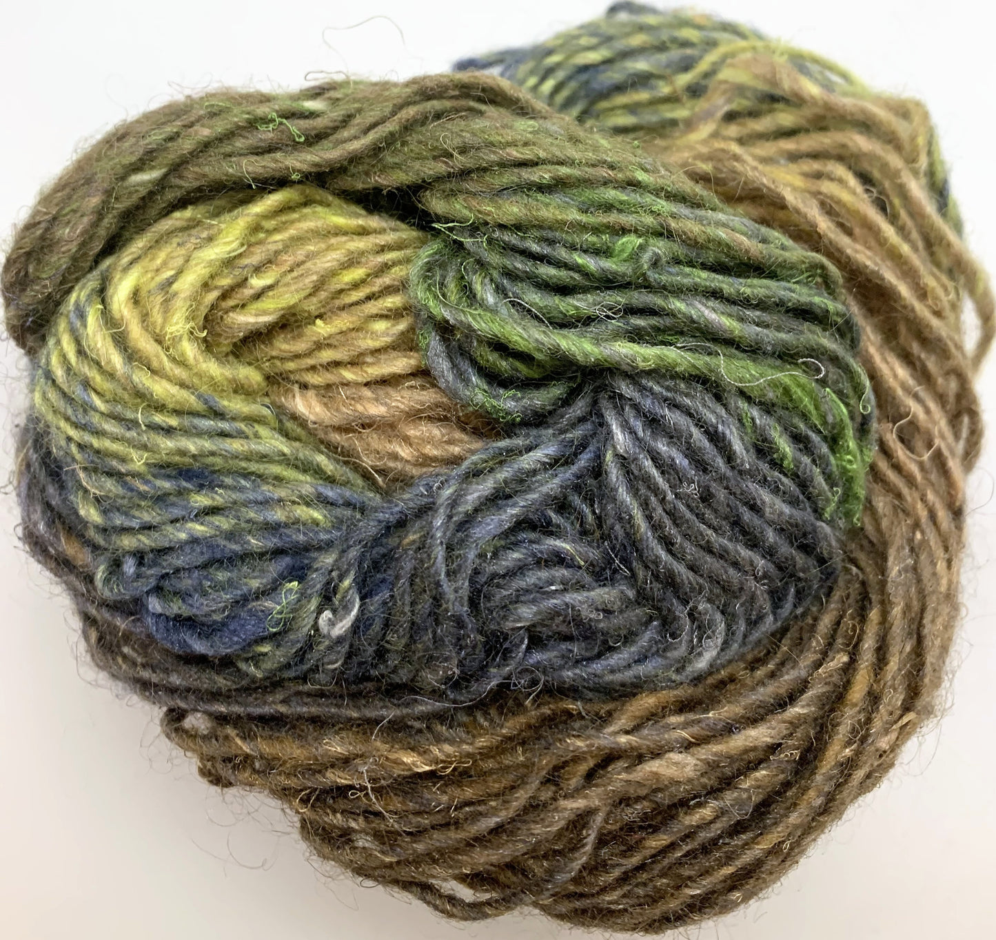 Noro Silk Garden 351 — yarn texture close up