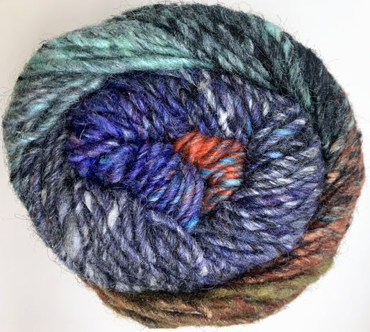 Noro Silk Garden 494 Tahara — yarn texture close up
