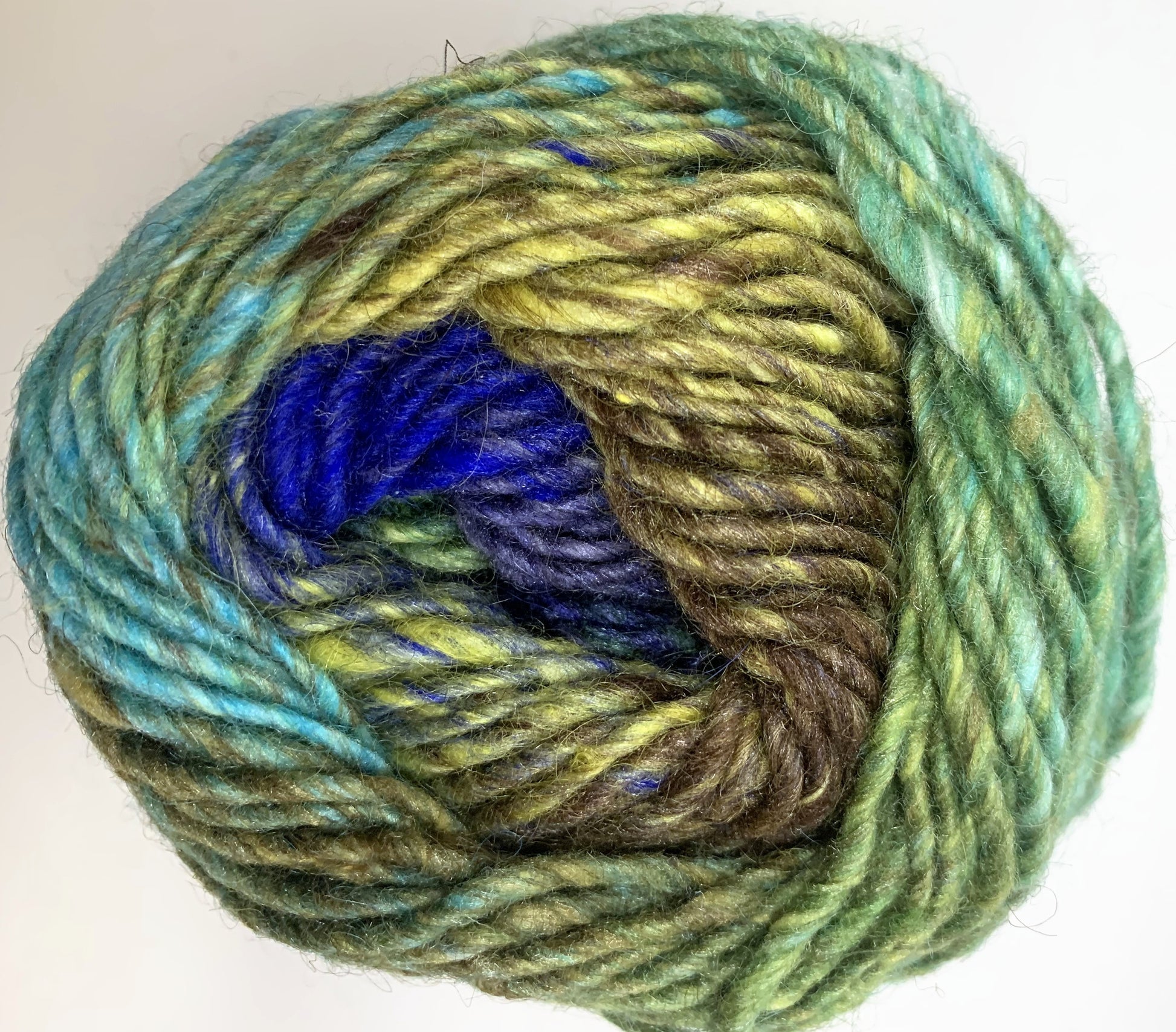 Noro Silk Garden 511 Obihiro — yarn texture close up