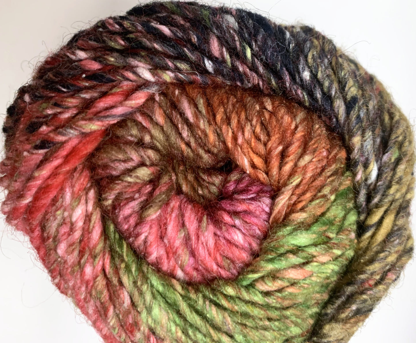 Noro Silk Garden 84 — yarn texture close up