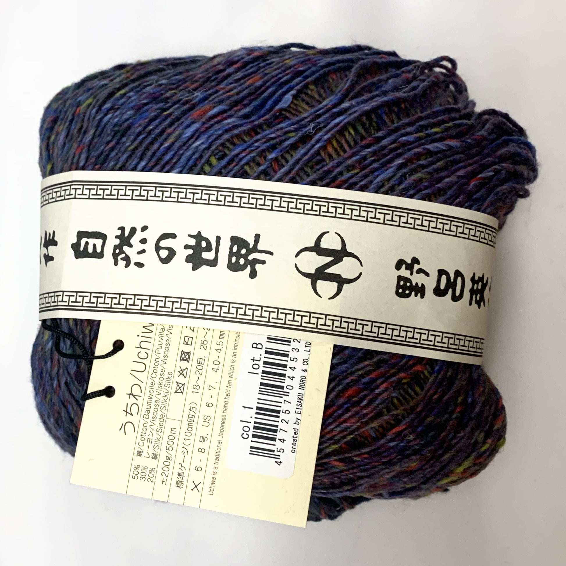 Noro Uchiwa 01 Tokyo — ball band and colour label