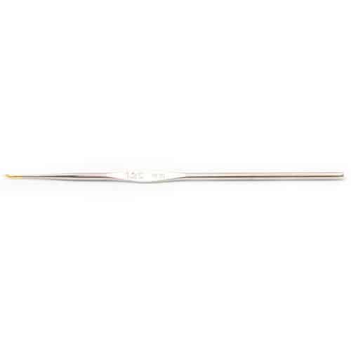 addi steel crochet hook with cap handle