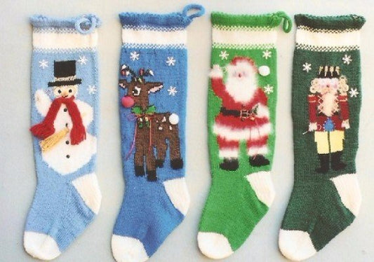 Ann Norling Pattern #1013 Knitted Christmas Stockings