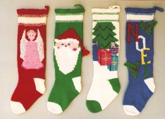 Ann Norling Pattern #1018 Knitted Christmas Stockings