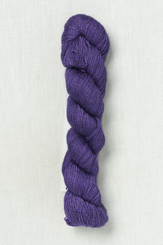 Malabrigo Baby Silkpaca Purple Mystery 030 Alpaca Silk Lace Yarn