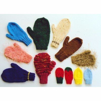 Ann Norling Pattern #11 Basic Mittens on 2 Needles