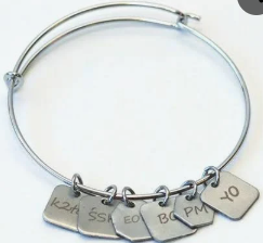 Stitch Marker Charm Bracelet