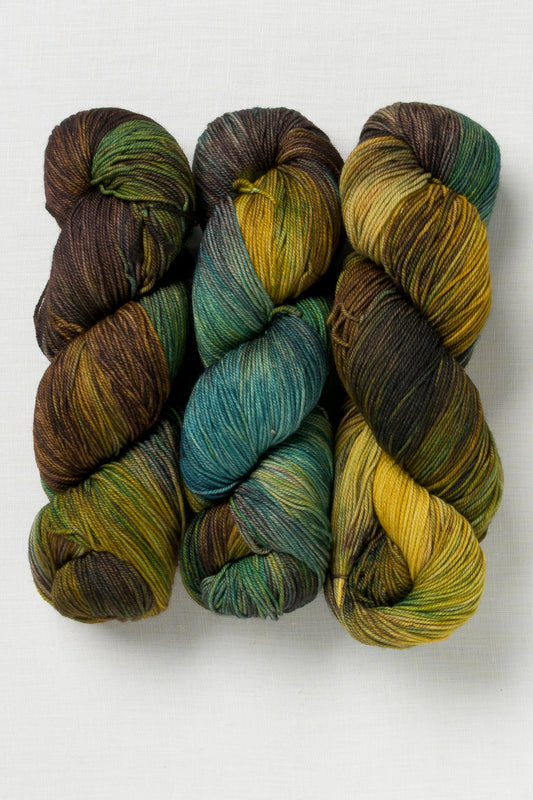 Malabrig Hand Dyed Sock Yarn 459 Vertigo