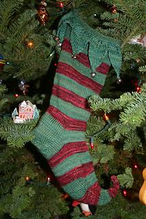 First Born Elvish Christmas Stocking Knitting Pattern