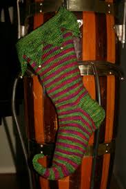 First Born Elvish Christmas Stocking Knitting Pattern