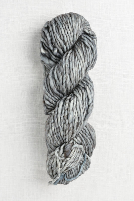 Malabrigo Super Bulky Weight Merino Wool Yarn Cape Cod Gray 90 Yards