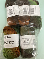 Knitting Fever Chromatic 1003 Peridot Shadow skein