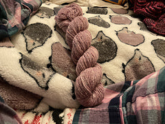 Debbie Bliss Fine Donegal 08 Winter Rose skein