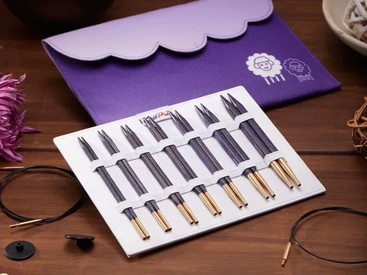 Knitter's Pride J'Adore Cubics square needle