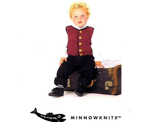 Minnowknits Tyrolean Waistcoat #148QK [Paperback] Jil Eaton