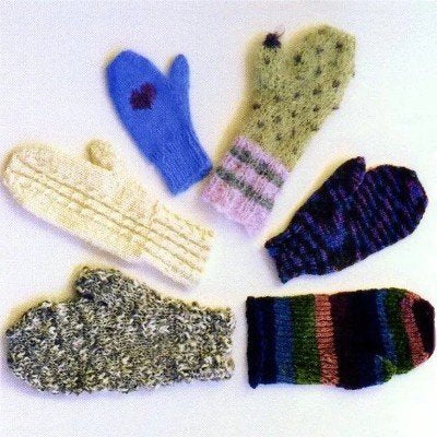 Ann Norling Pattern #08 Basic Mittens on 4 Needles