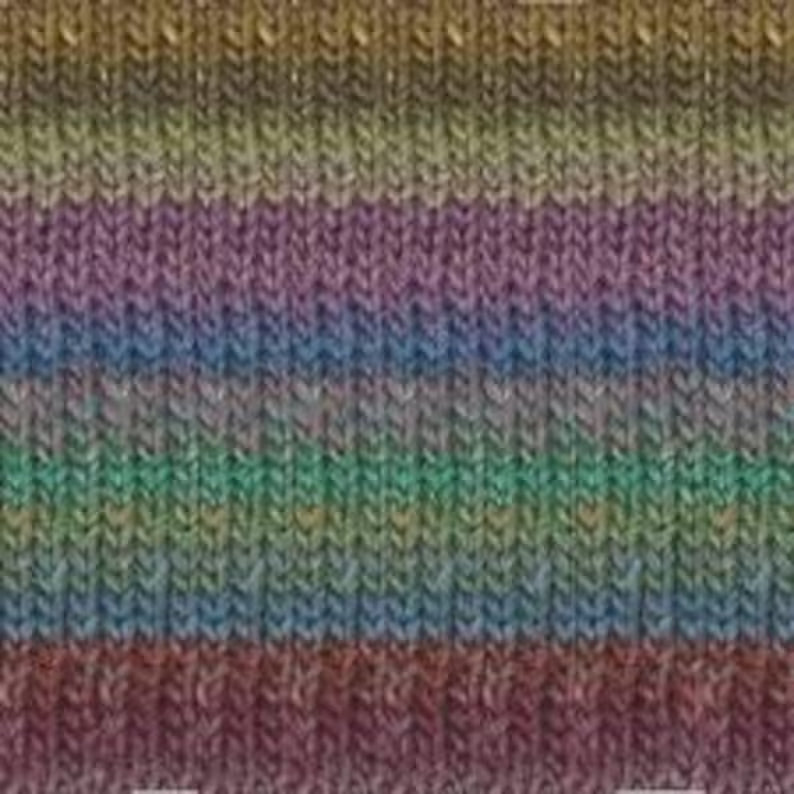 Noro Silk Garden 213 Rose, Moss, Magenta & Blue
