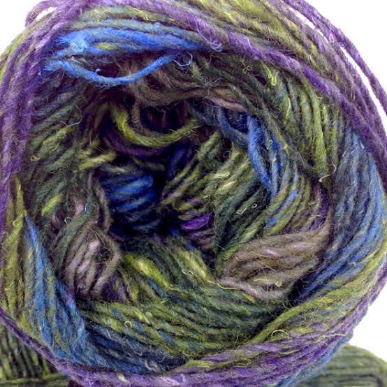 Noro Silk Garden Sock S354 Yellow, Green & Blue