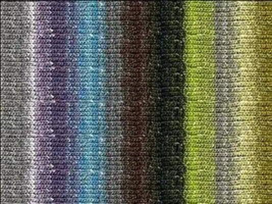 Noro Silk Garden Sock S354 Yellow, Green & Blue