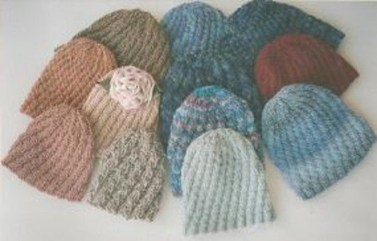 Ann Norling Pattern #54 Spiral Rib Hat